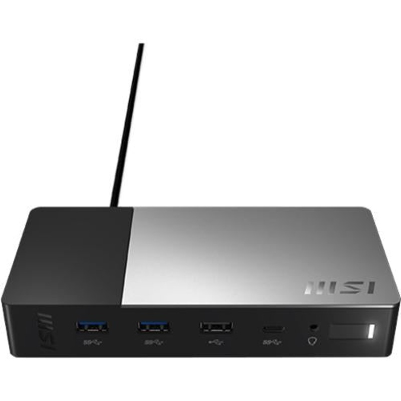 MSI USB-C Docking Station Gen 2 in Space Gray/Black - 1P151E001