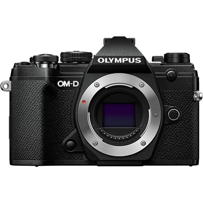 Olympus OM-D E-M5 Mark III Travel Camera (Body Only), Black