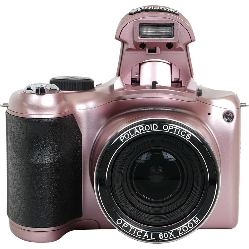 Polaroid iE6035 18MP 60x Optical Zoom Digital Camera , Rose Gold - Open Box