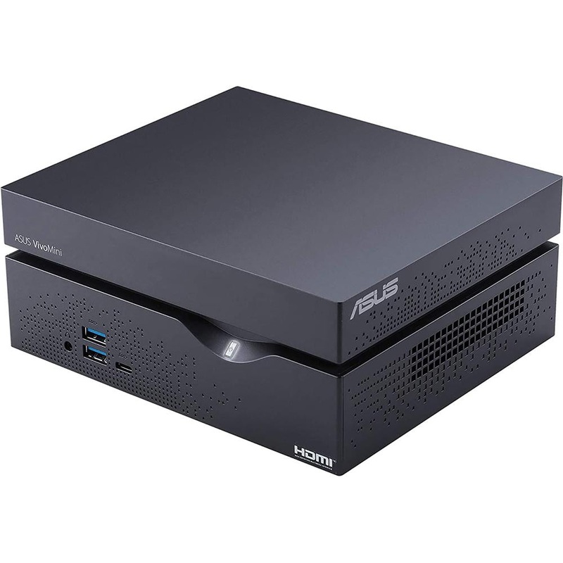 ASUS Mini Desktop Computer with Windows 10 Home in Black - VC66-C2B5012ZN