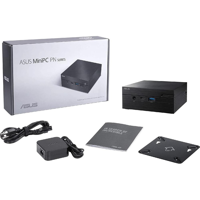 ASUS Mini PC Barebone with Intel Core i7 Processors in Black - PN62S-BB7000XFD3