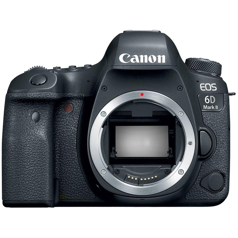 Canon EOS 6D Mark II 26.2MP Full-Frame Digital SLR Camera (Body Only) - Refurbished