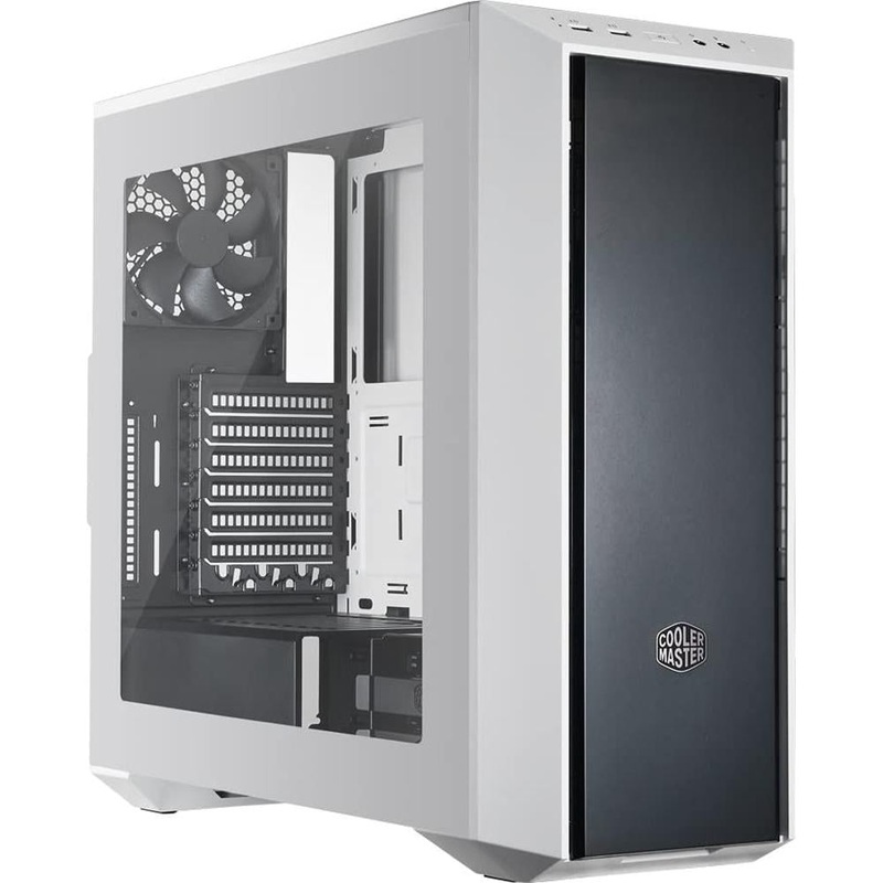 Cooler Master MCX-B5S2-WWNN-01 MasterBox 5 Computer Case, White with Dark Mirror Panel