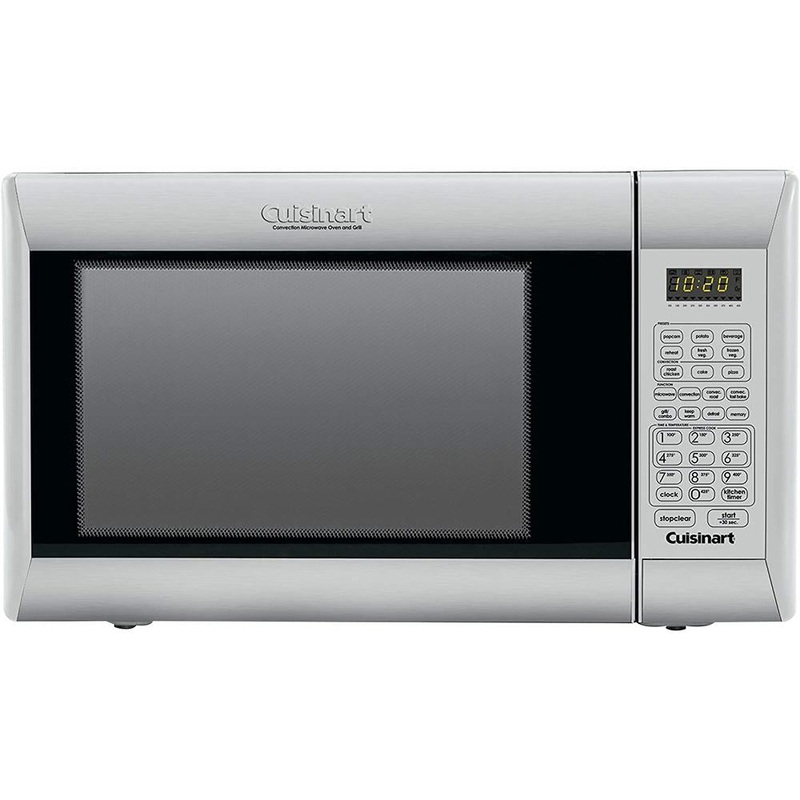 Cuisinart Convection Microwave Oven with Grill, 1.2 Cu Ft, Brushed Stainless (CMW-200)