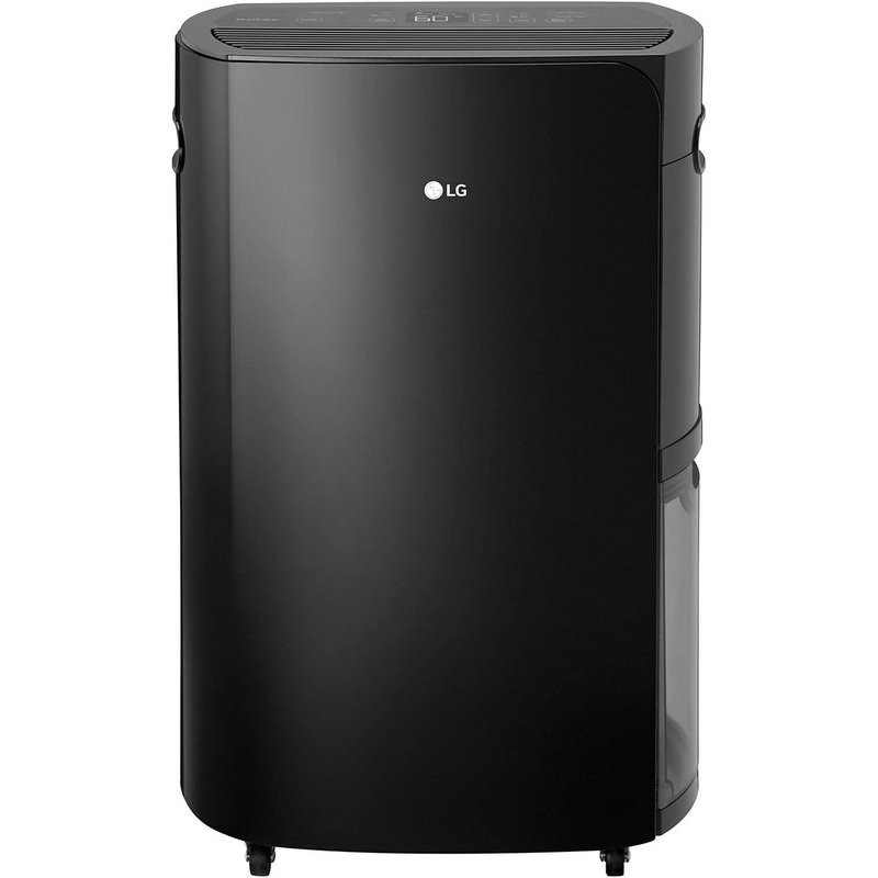 LG PuriCare 50-Pint Dehumidifier, Black - Refurbished