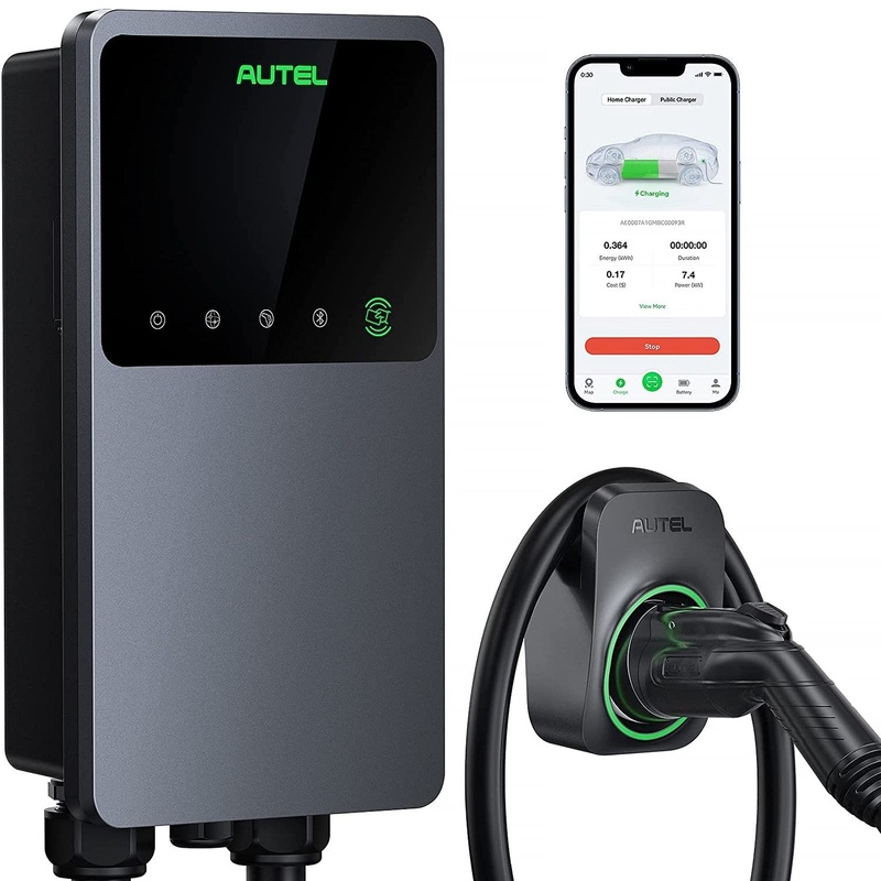 Autel MaxiCharger Level 2 40A EV Charging Station Separate Holster NEMA 6-50