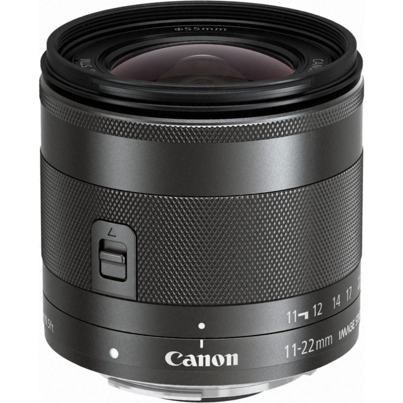 Canon 11-22mm f/4-5.6 IS STM Wide Angle EF-M Lens USA warranty