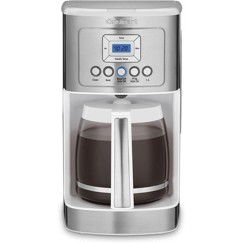 Cuisinart 14 Cup Programmable Perfectemp Coffeemaker, White