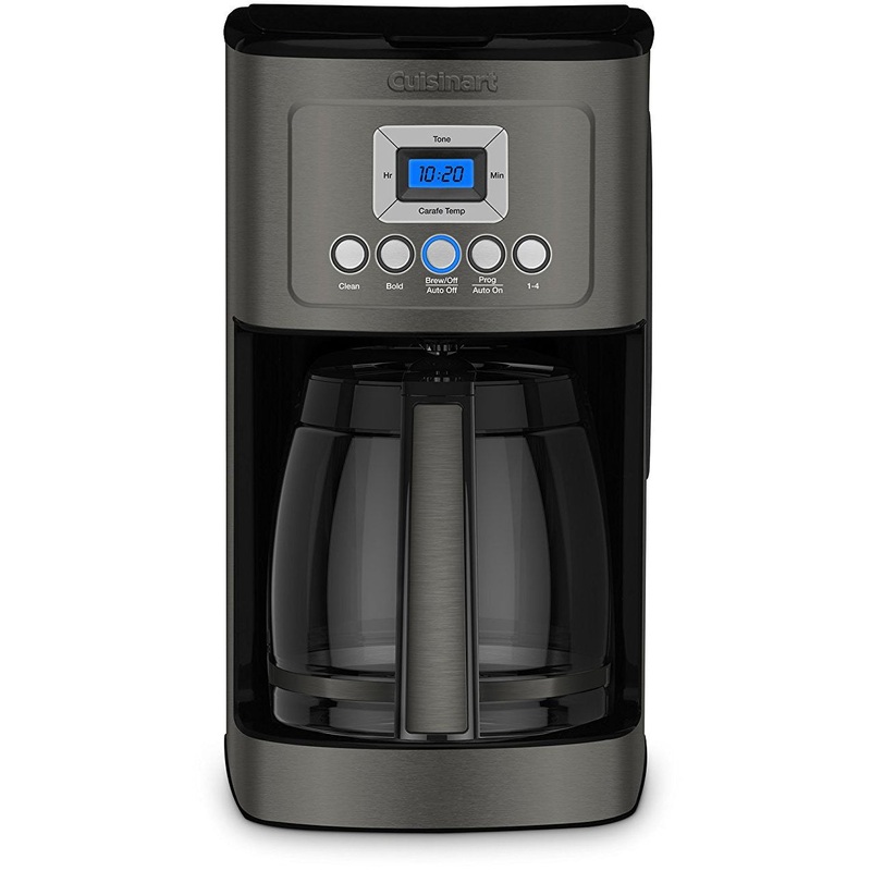 Cuisinart DCC-3200BKS Perfectemp Coffee Maker Black Stainless Steel