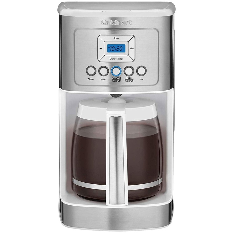Cuisinart DCC-3200W Perfect Temp 14-Cup Programmable Coffeemaker White (Refurbished)