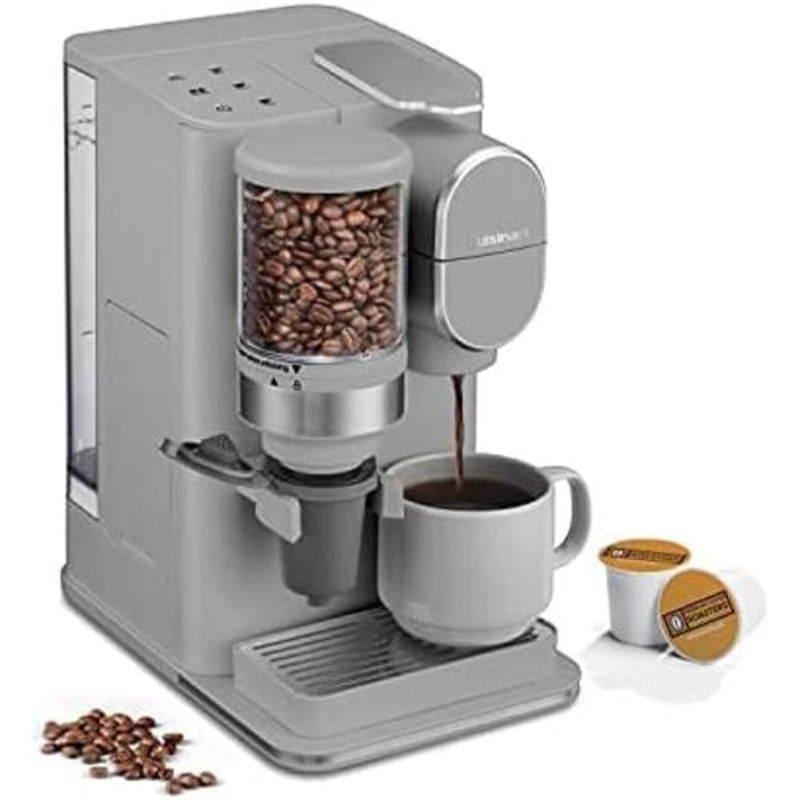 Cuisinart DGB-2 Conical Burr Grind and Brew Single-Serve Coffeemaker (Gray)
