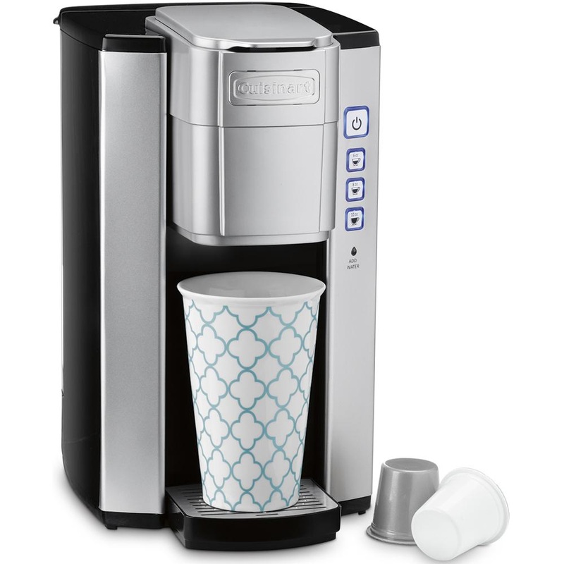 Cuisinart SS-5 Single Serve Brewer, Brushed Metal