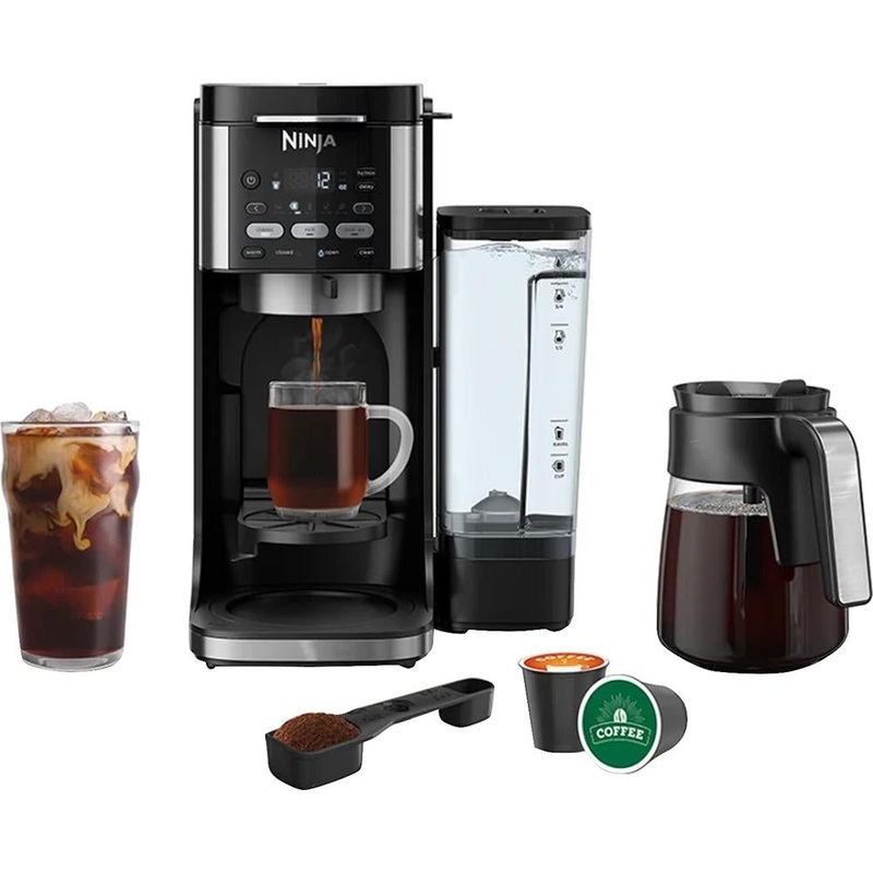 Ninja DualBrew Hot & Iced Coffee Maker, Black - Refurbished - Open Box