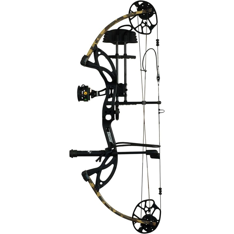 Bear Archery CRUZER G3 Right Handed Ready to Hunt Compound Bow, Fred Bear Camo Finish