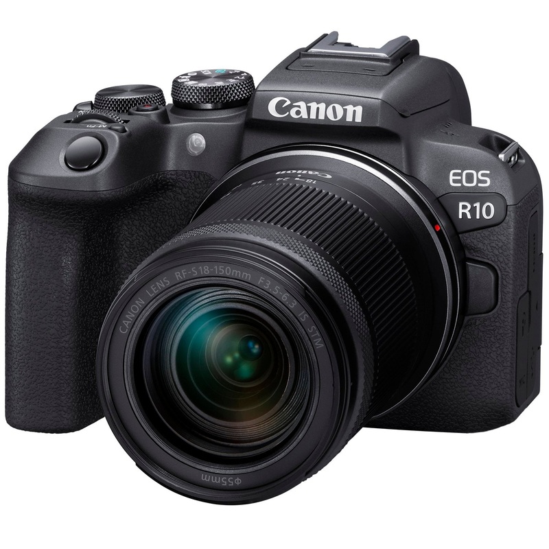 Canon EOS R10 Mirrorless APS-C Camera with RF-S 18-150MM F3.5-6.3 IS STM Lens 5331C016