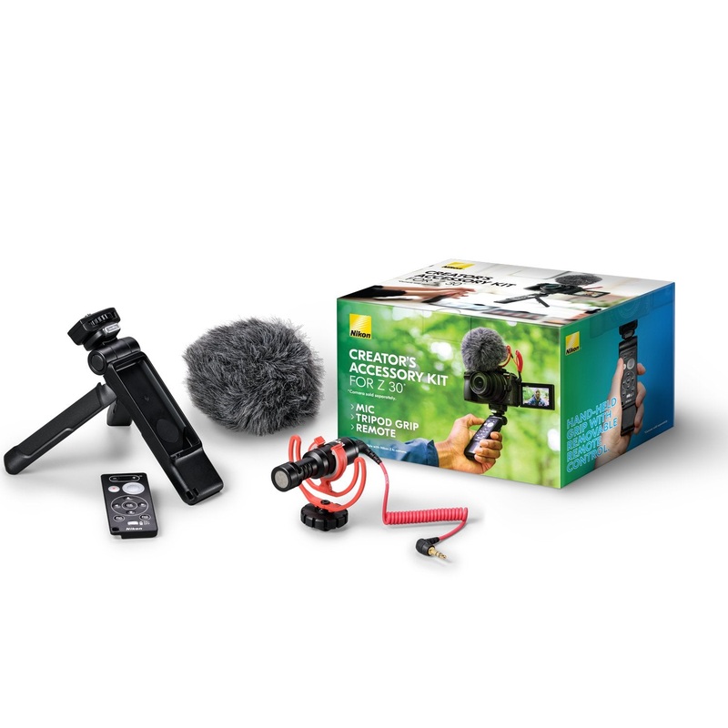 Nikon Creator's Accessory Kit for Z30 w/ SmallRig Tripod + RODE VideoMicro Microphone