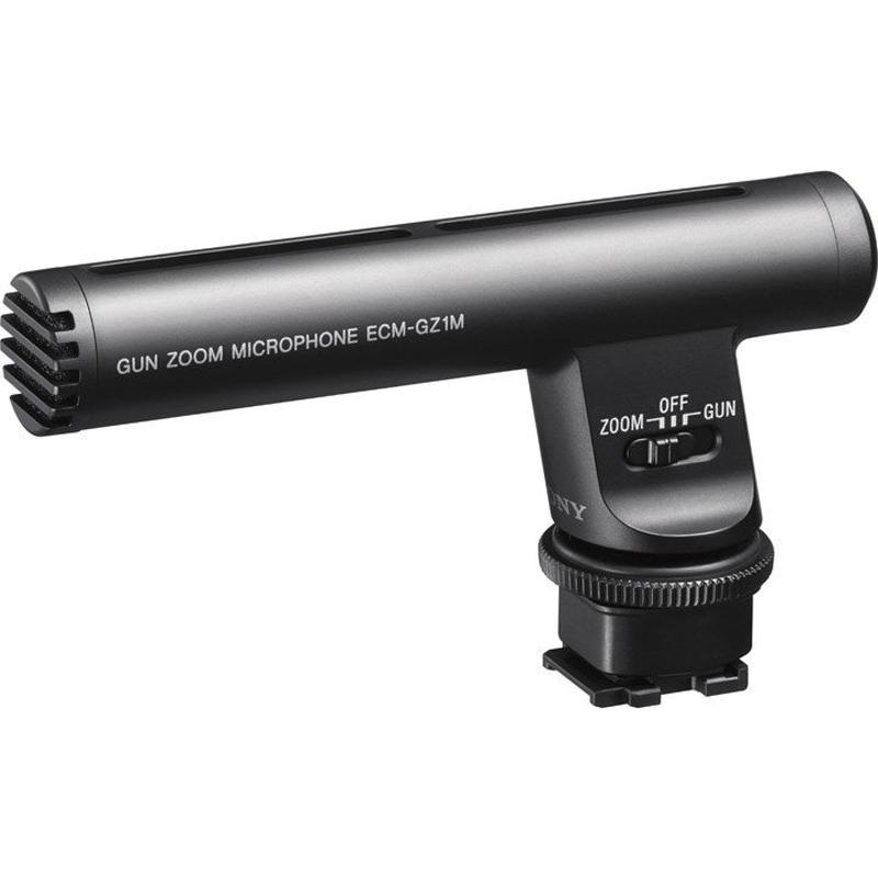 Sony ECM-GZ1M Gun Zoom Microphone, Black (Open Box)