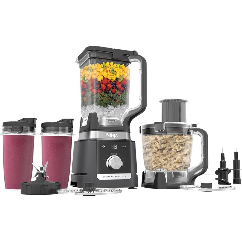 Ninja CO905KS Deluxe Kitchen System Blender and Food Processor - Refurbished