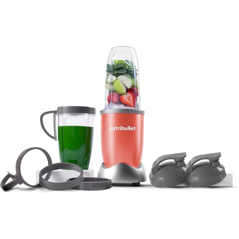 NutriBullet Pro 900W Personal Blender, Coral - (Refurbished)