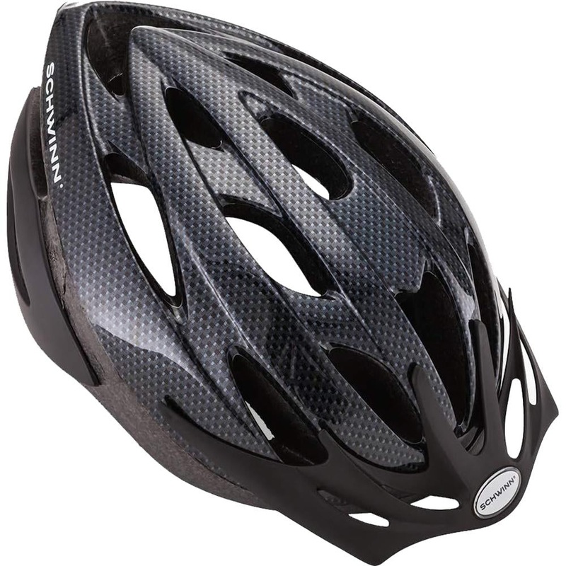 Schwinn Thrasher Adult Lightweight Bike Helmet, Dial Fit Adjustment, Non-Lighted