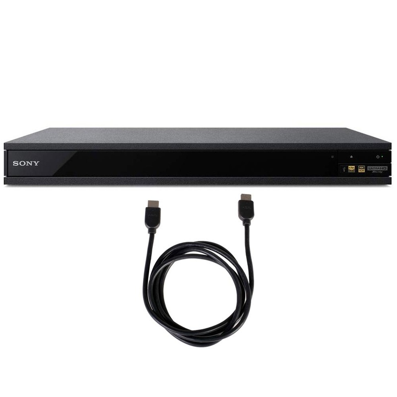Sony 4K UHD Blu-ray Player With HDR and Dolby Atmos 2019 Model + HDMI Cable