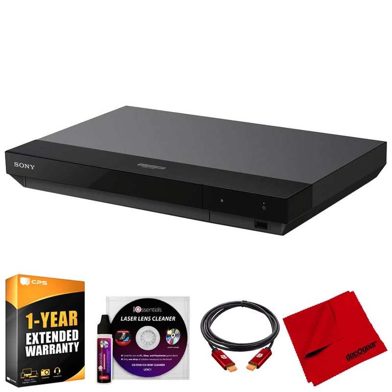 Sony UBP-X700M HDR 4K UHD Network Blu-ray Disc Player + 1 Year Protection Pack