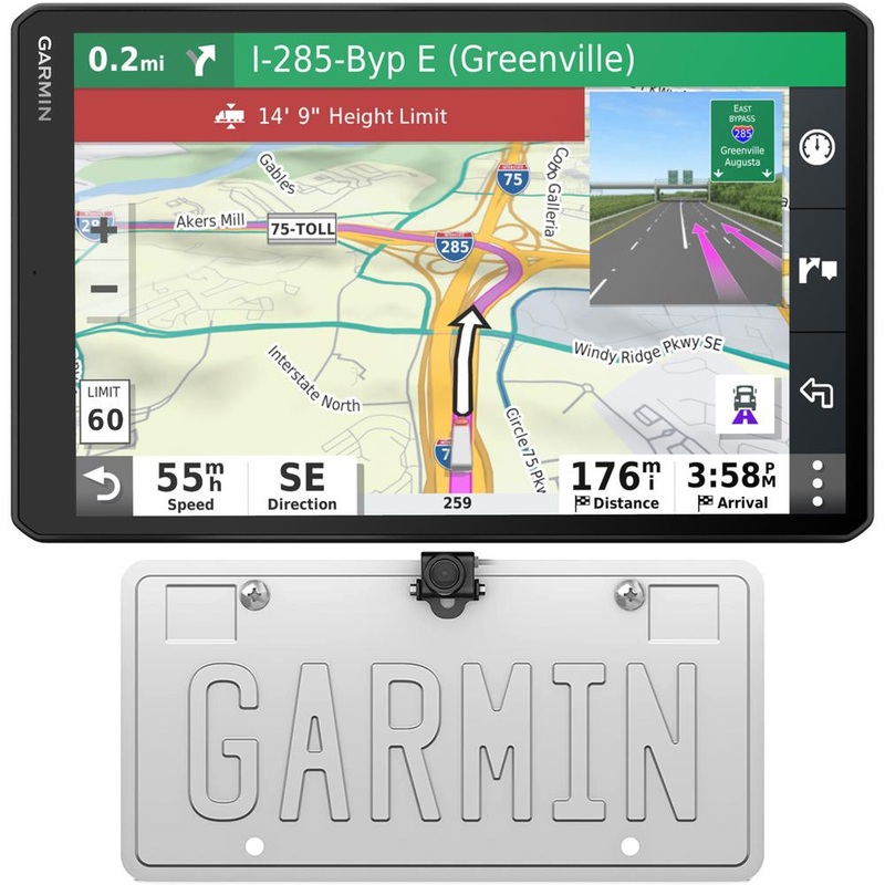 Garmin dezl OTR1000 10" GPS Truck Navigator with Garmin Wireless Backup Camera