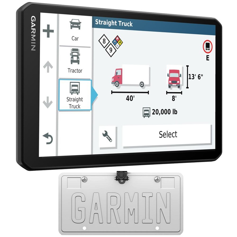 Garmin dezl OTR700 7" GPS Truck Navigator with Garmin Wireless Backup Camera