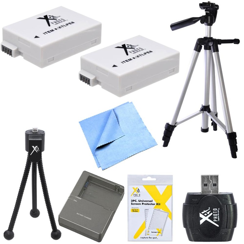 Generic Advanced LP-E8 Battery Bundle for Canon EOS T5I and T3I Digital Cameras