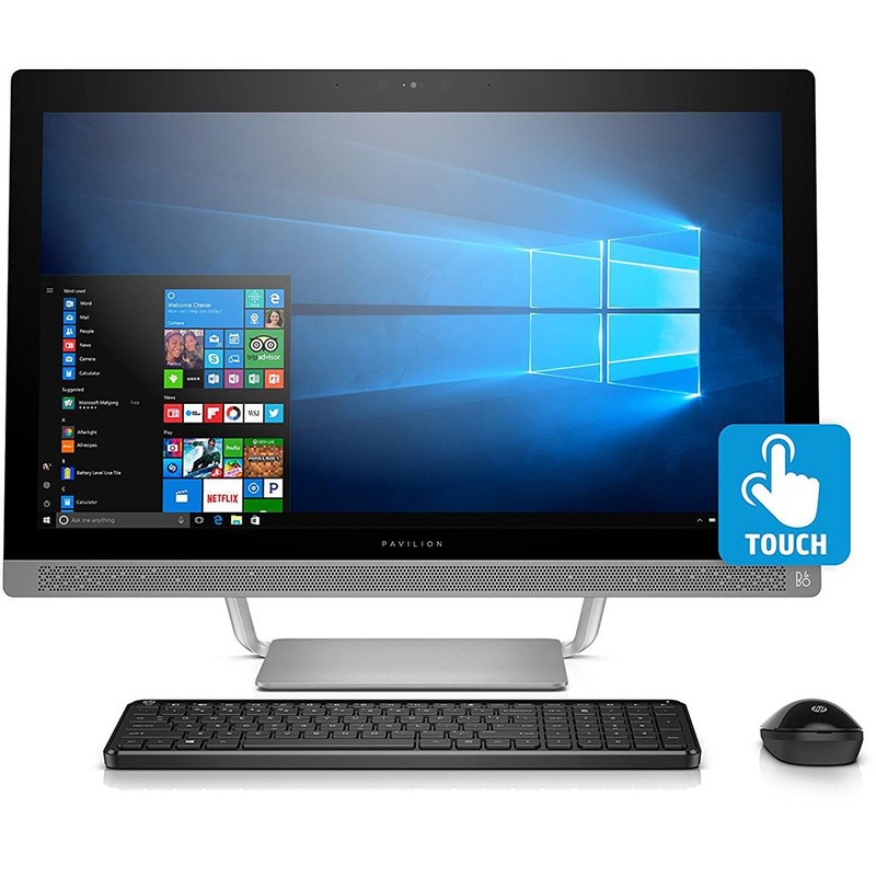 Hewlett Packard Pavilion 27-a230 Core i5-7400T 1TB 27" All-in-One Desktop Computer - Refurbished