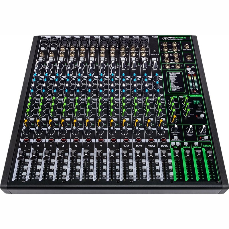 Mackie ProFX16v3 16 Channel 4-Bus Professional Effects Mixer with USB