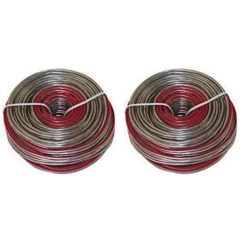 Trisonic 16 Gauge 50 ft Heavy Duty Speaker Wire Cable For Car & Home 2 Pack