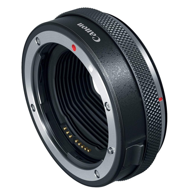 Canon Control Ring Mount Adapter EF-EOS R Adapts EF and EF-S Lenses to EOS R 2972C002