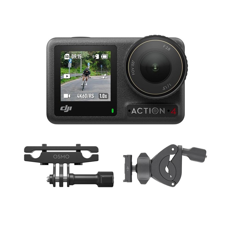 DJI Osmo Action 4 Road Cycling Combo - Renewed