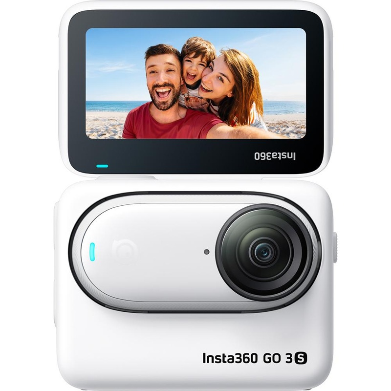 Insta360 GO 3S 4K Standard Edition 128GB Action Camera, Arctic White