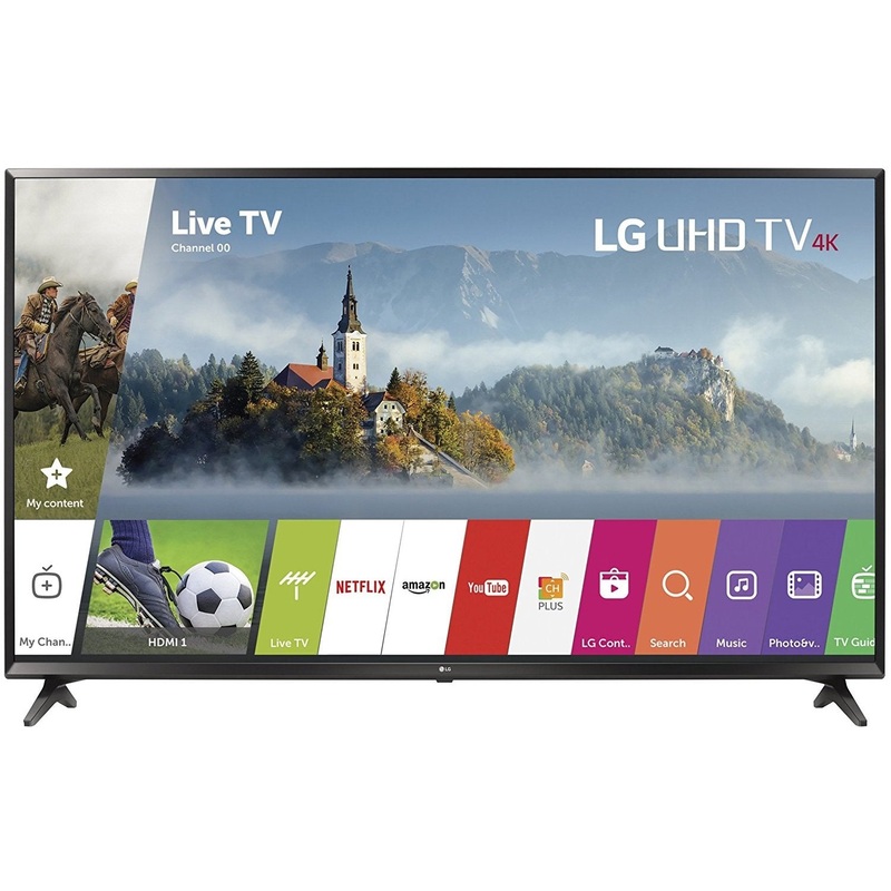 LG 65UJ6300 65" UHD 4K HDR Smart IPS LED TV (2017 Model) - Refurbished