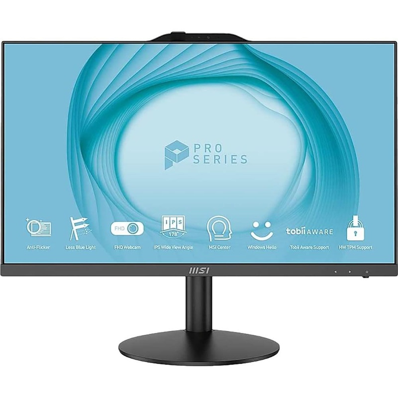 MSI PRO AP242 12M-056US 23.8" FHD AIO Desktop in Black - PRAP24212M056