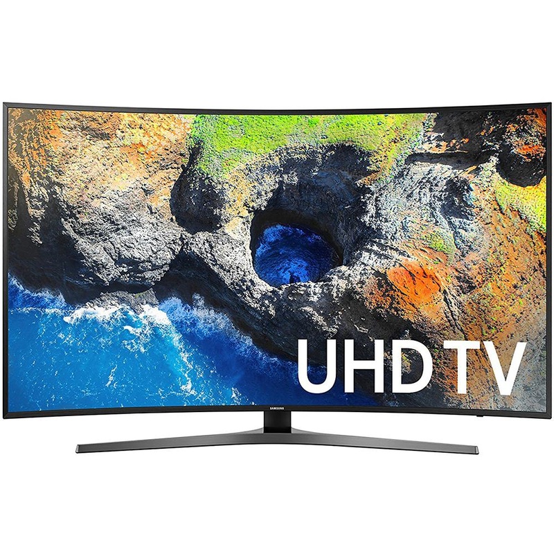 Samsung UN55MU7500FXZA 54.6" Curved 4K Ultra HD Smart LED TV (2017 Model) - Refurbished