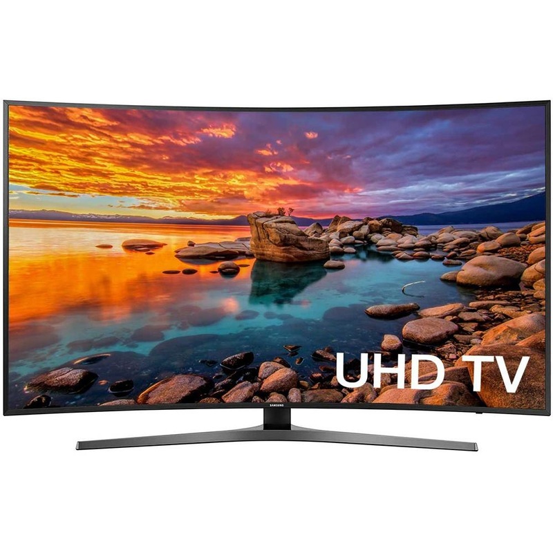 Samsung UN65MU7600 Curved 65" 4K Ultra HD Smart LED TV (2017 Model) - Refurbished