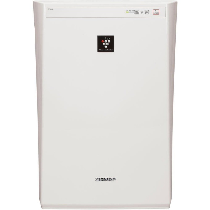 Sharp Air Purifier with HEPA Filter Dual Action Plasmacluster FP-A40UW - Refurbished