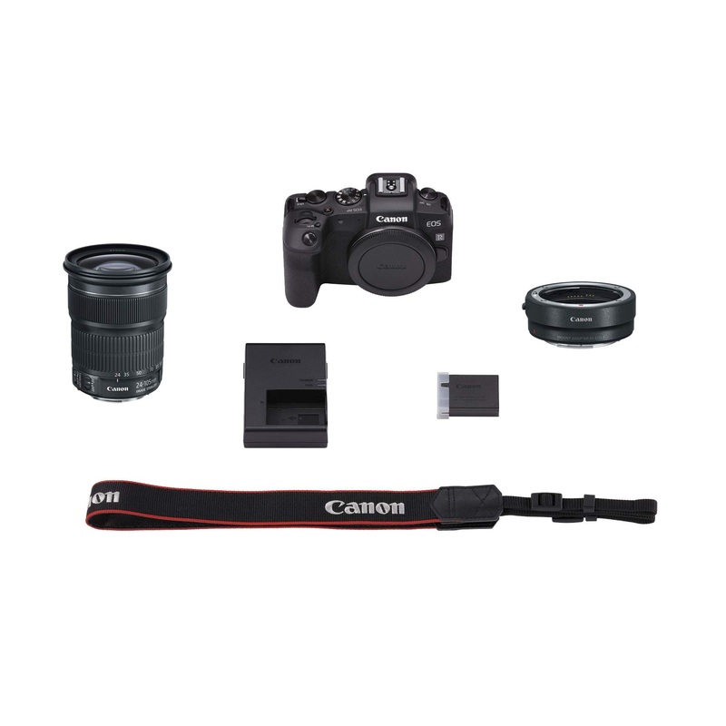 CANON DIGITAL CAMERA EOS RP BODY + CANON MOUNT ADAPTER EF-EOS R + EF 24-105mm f/3.5-5.6 IS STM KIT - Used