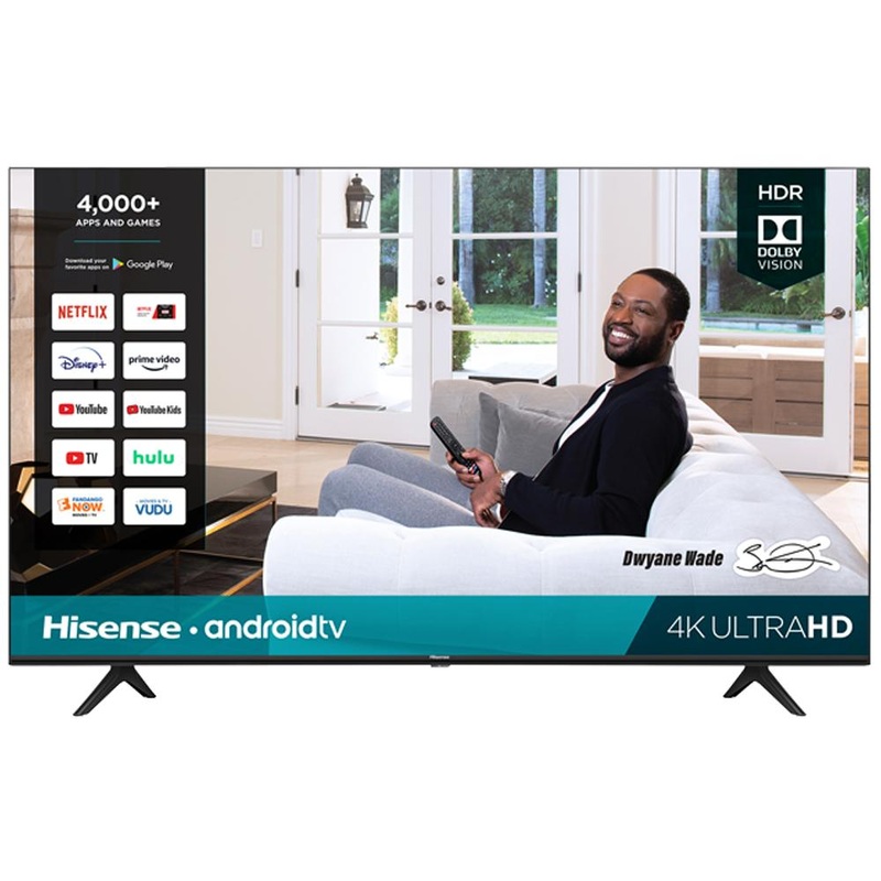 Hisense H65G 65" 4K UHD Android Smart TV - 2020 (65H6570G) Refurbished