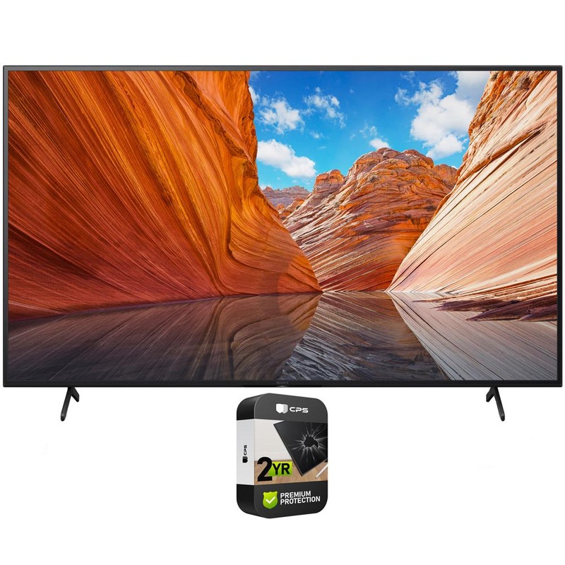 Sony 43" X80J 4K Ultra HD LED Smart TV 2021 Model with 2 Year Extended Warranty