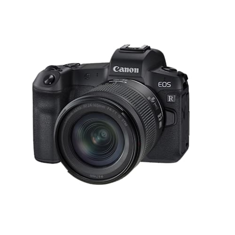 Canon EOS R + RF24-105mm F4-7.1 is STM Lens Kit, Black