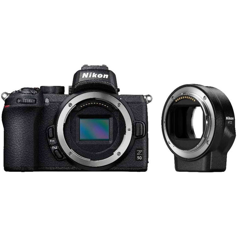 Nikon Z50 + FTZ Mirrorless Camera Kit  VOA050K003 (Renewed) - Reconditioned