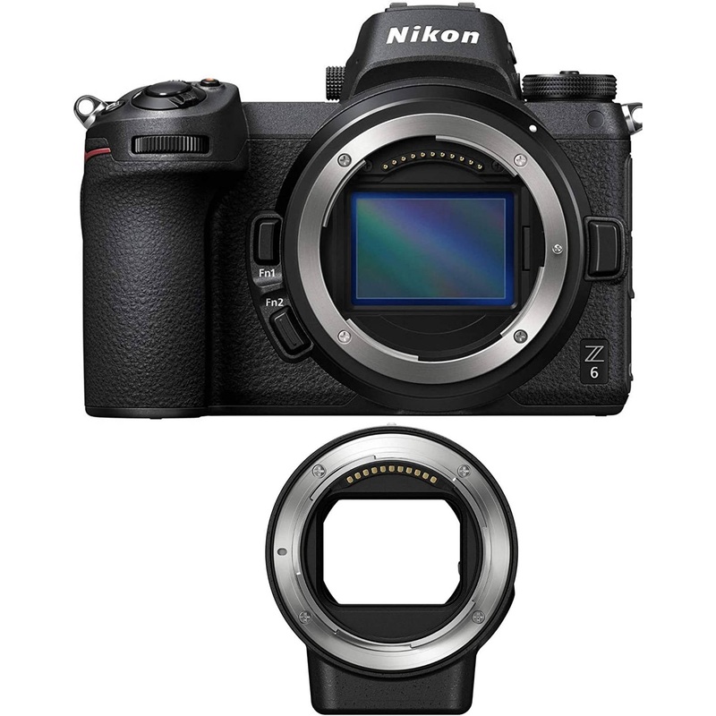 Nikon Z6 24.5MP FX-Format 4K Mirrorless Camera with FTZ Adapter Kit (Renewed) - Reconditioned