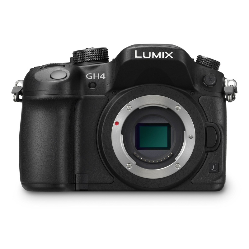 PANASONIC LUMIX GH4 Body 4K Mirrorless Camera, 16 Megapixels, 3 Inch Touch LCD, DMC-GH4KBODY (USA Black) - Used