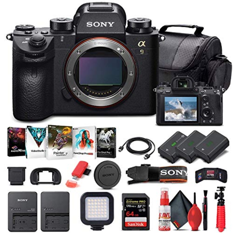 Sony Alpha a9 II Mirrorless Camera Body Only ILCE9M2/B - Advanced Bundle - Reconditioned