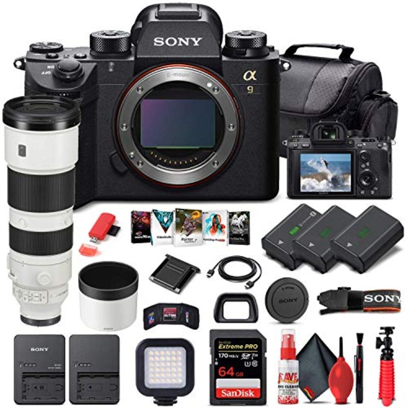 Sony Alpha a9 II Mirrorless Camera W/ Sony FE 200-600mm Lens - Advanced Bundle - Reconditioned