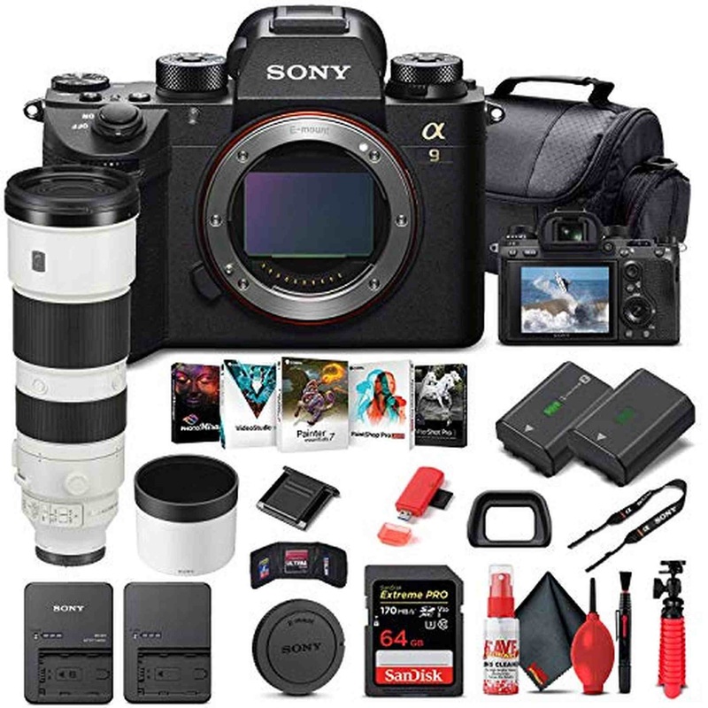 Sony Alpha a9 II Mirrorless Camera W/ Sony FE 200-600mm Lens - Basic Bundle - Reconditioned